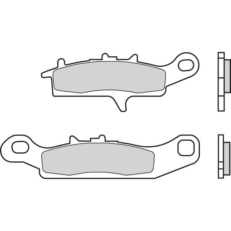 BREMBO Pastillas de freno 07KA25SD