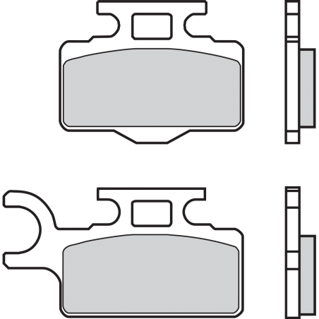 BREMBO Pastillas de freno 07KA27SD