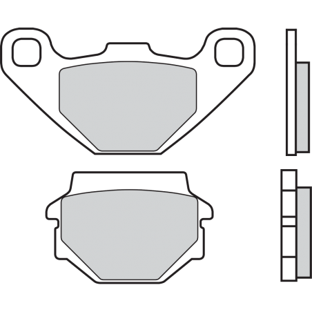 BREMBO PAD, BRAKE 07KS04SD