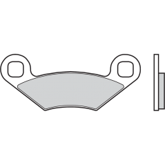 BREMBO Pastillas de freno 07PO01SD