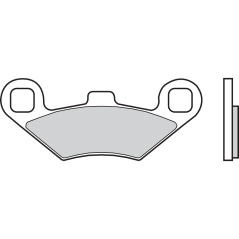 BREMBO Pastillas de freno 07PO02SD