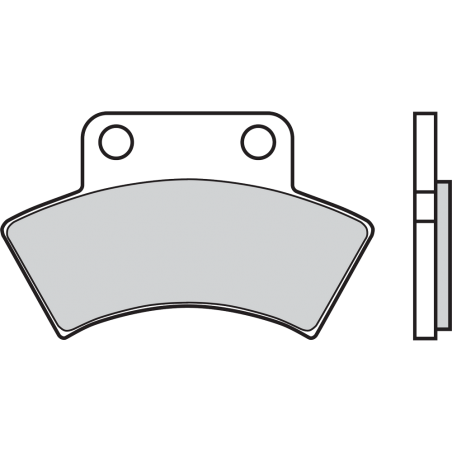 BREMBO PAD, BRAKE 07PO03SD