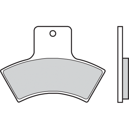 BREMBO Pastillas de freno 07PO04SD
