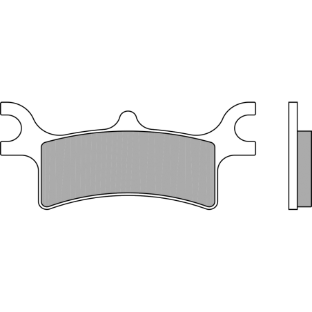 BREMBO PAD, BRAKE 07PO06SD