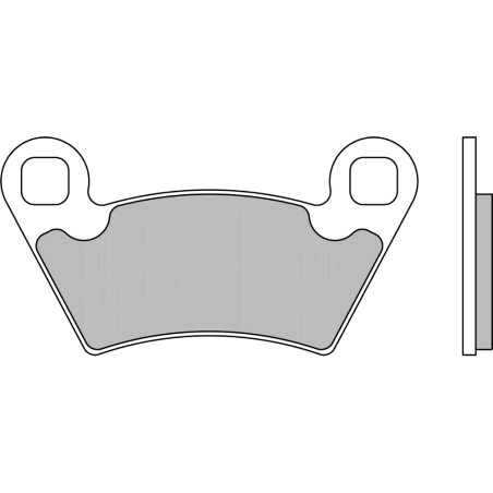 BREMBO PAD, BRAKE 07PO07SD
