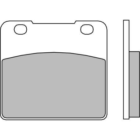 BREMBO Pastillas de freno 07SU06SA