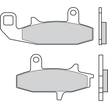 BREMBO Pastillas de freno 07SU1509