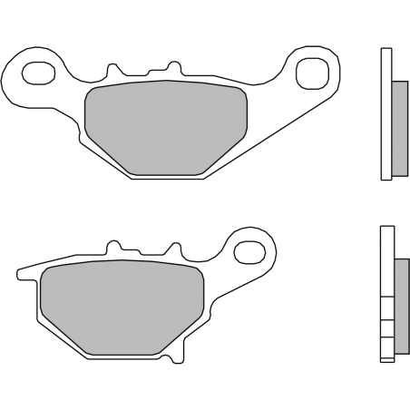 BREMBO Pastillas de freno 07SU31SD