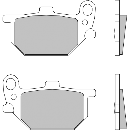 BREMBO Pastillas de freno 07YA0413