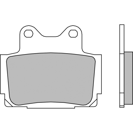 BREMBO PAD, BRAKE 07YA12SA
