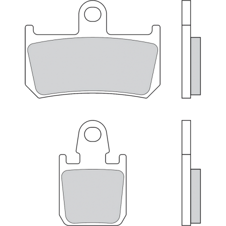 BREMBO Pastillas de freno 07YA46SA