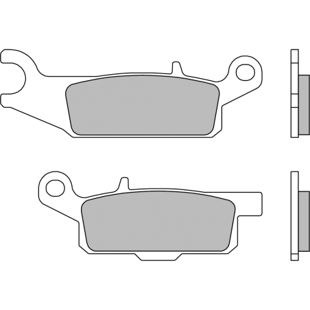 BREMBO Pastillas de freno 07YA48SD