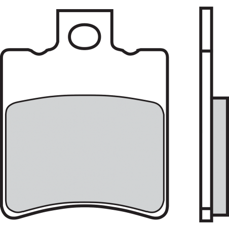 BREMBO Pastillas de freno 07002