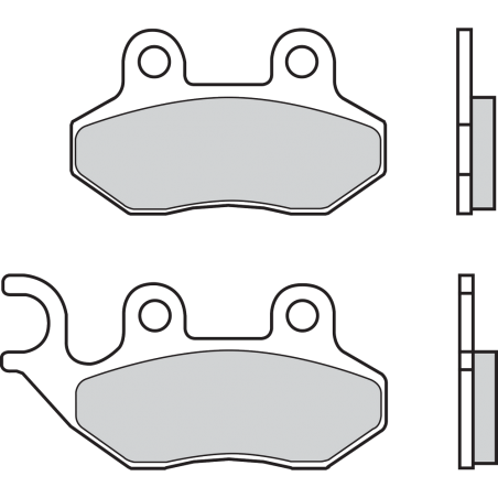BREMBO Pastillas de freno 07005