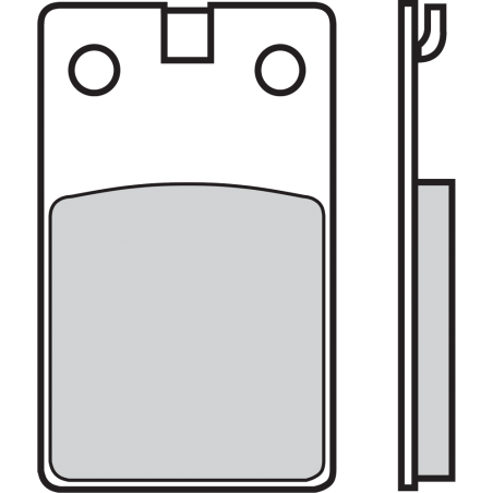 BREMBO Pastillas de freno 07008
