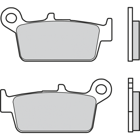 BREMBO PAD, BRAKE BREMBO 07010