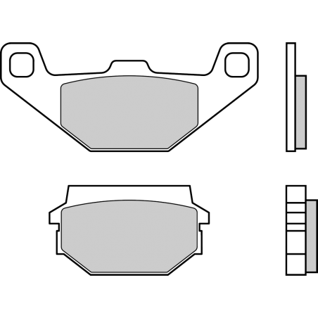 BREMBO Pastillas de freno 07023