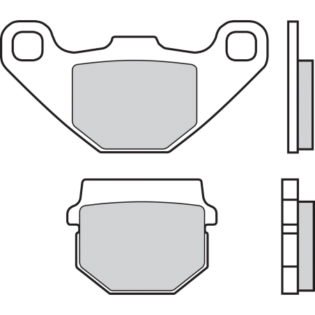 BREMBO PAD, BRAKE BREMBO 07026