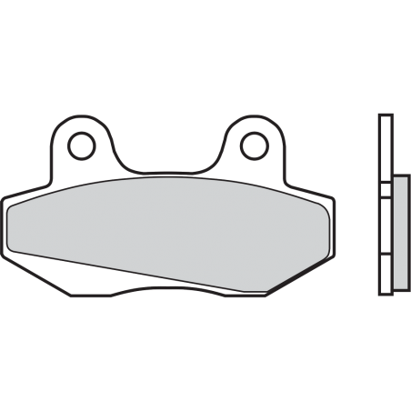 BREMBO PAD, BRAKE BREMBO 07027