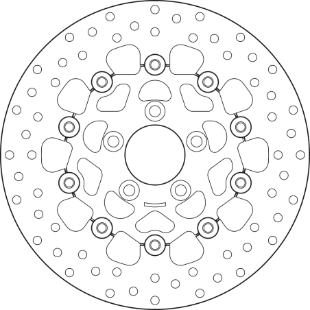 BREMBO Disco de freno flotante 78B40828