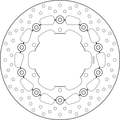 BREMBO Floating brake disc 78B40830 78B40830