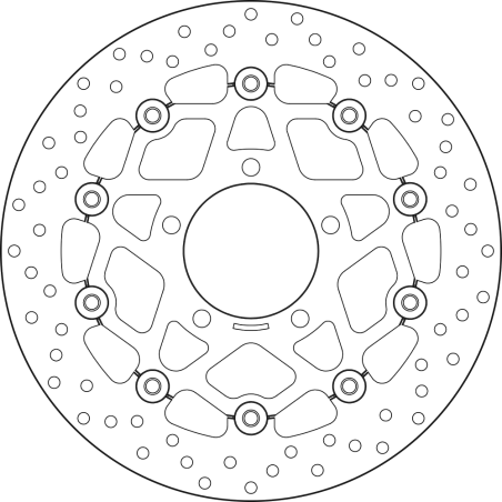 BREMBO Disco de freno flotante 78B40840