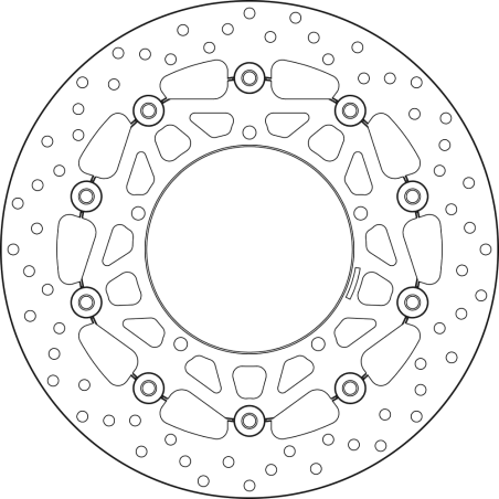 BREMBO Disco de freno flotante 78B40871