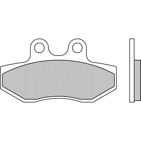 BREMBO Organic brake pads 07089