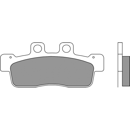 BREMBO PAD, BRAKE 07092