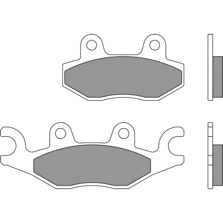 BREMBO Pastillas de freno 07095