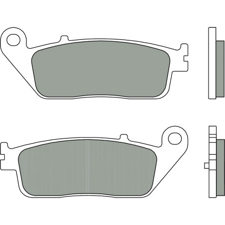BREMBO Pastillas de freno 07098