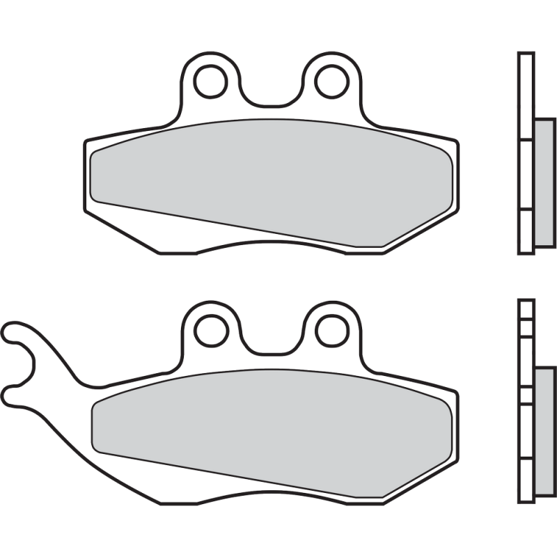 BREMBO Pastillas de freno para Vespa-XS | Compuesto sinterizado 07012XS