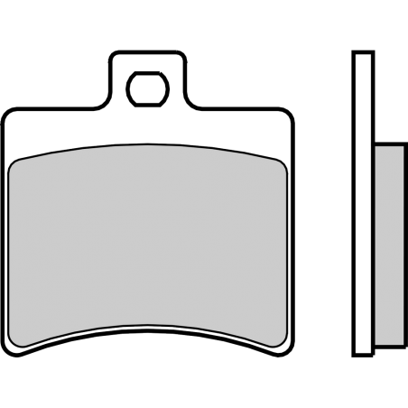 BREMBO Pastillas de freno 07020XS