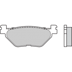 BREMBO PAD, BRAKE 07052XS