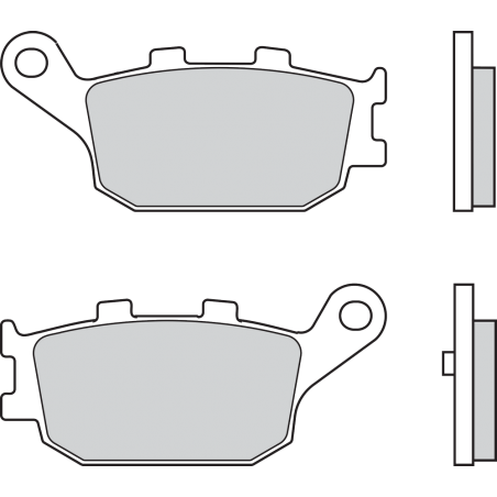 BREMBO Pastillas de freno 07053XS