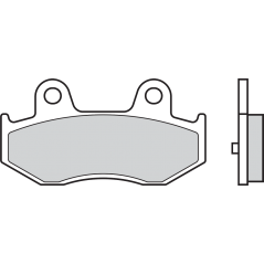 BREMBO Pastillas de freno 07055XS