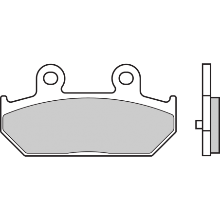 BREMBO Pastillas de freno 07058XS