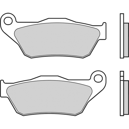 BREMBO Pastillas de freno 07065XS