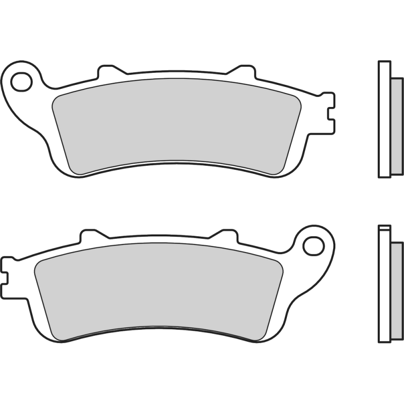 BREMBO Pastillas de freno para Vespa-XS - Compuesto sinterizado 07072XS