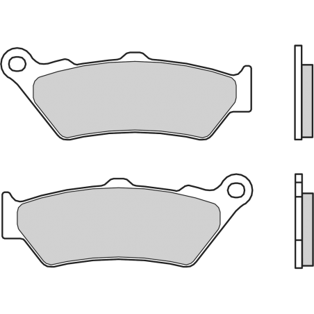 BREMBO Pastillas de freno sinterizadas 07BB03SP