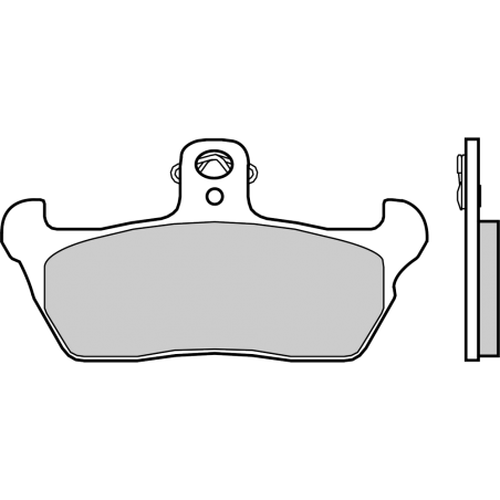 BREMBO PAD, BRAKE 07BB1606