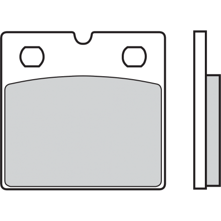 BREMBO PAD, BRAKE 07BB2107