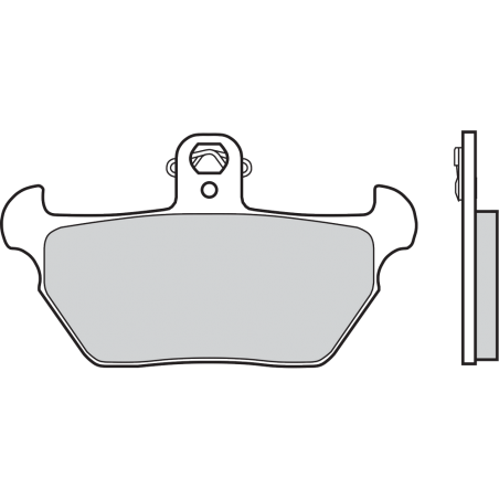 BREMBO Pastillas de freno 07BB22SA