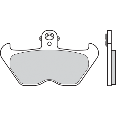 BREMBO Pastillas de freno 07BB24SA
