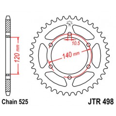 Ring, transmission, rear