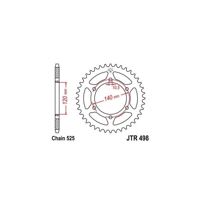 Ring, transmission, rear