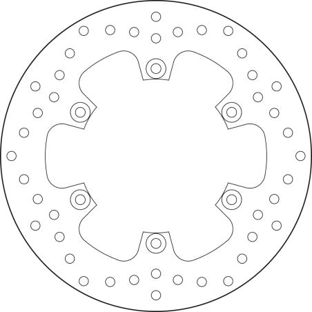 BREMBO BRAKE DISK 68B407E4 68B407E4