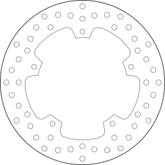 BREMBO BRAKE DISK 68B407F2 68B407F2
