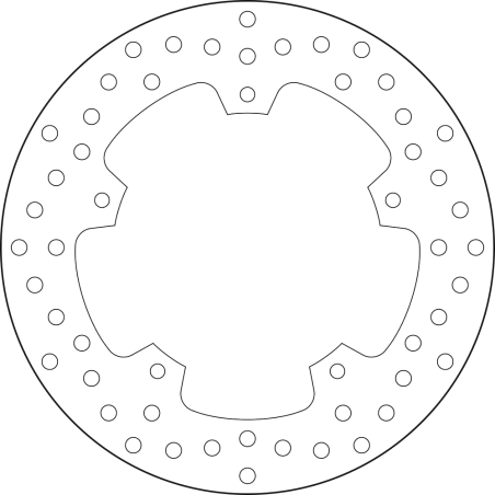 BREMBO BRAKE DISK 68B407F2 68B407F2