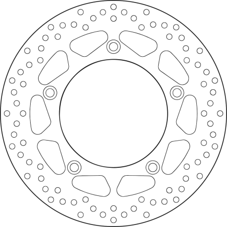 BREMBO BRAKE DISK 68B407F8 68B407F8